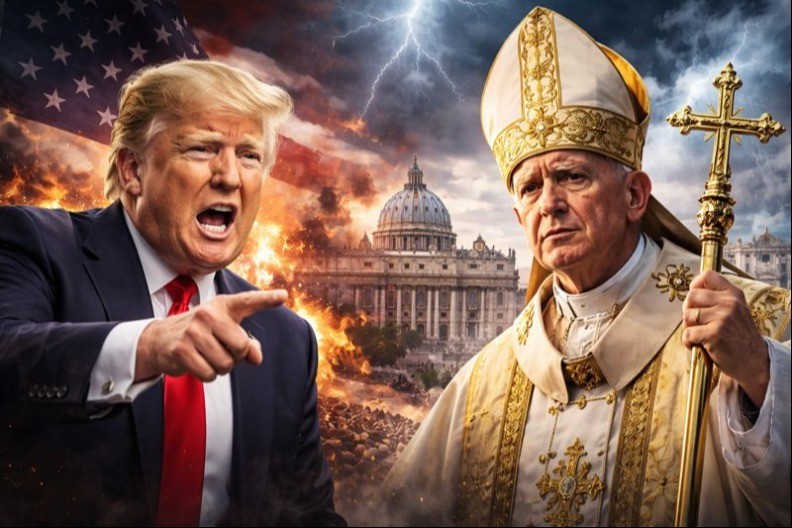 DONALD TRAMP ZARATIO I SA PAPOM! Sukob koji može da promeni Zapad